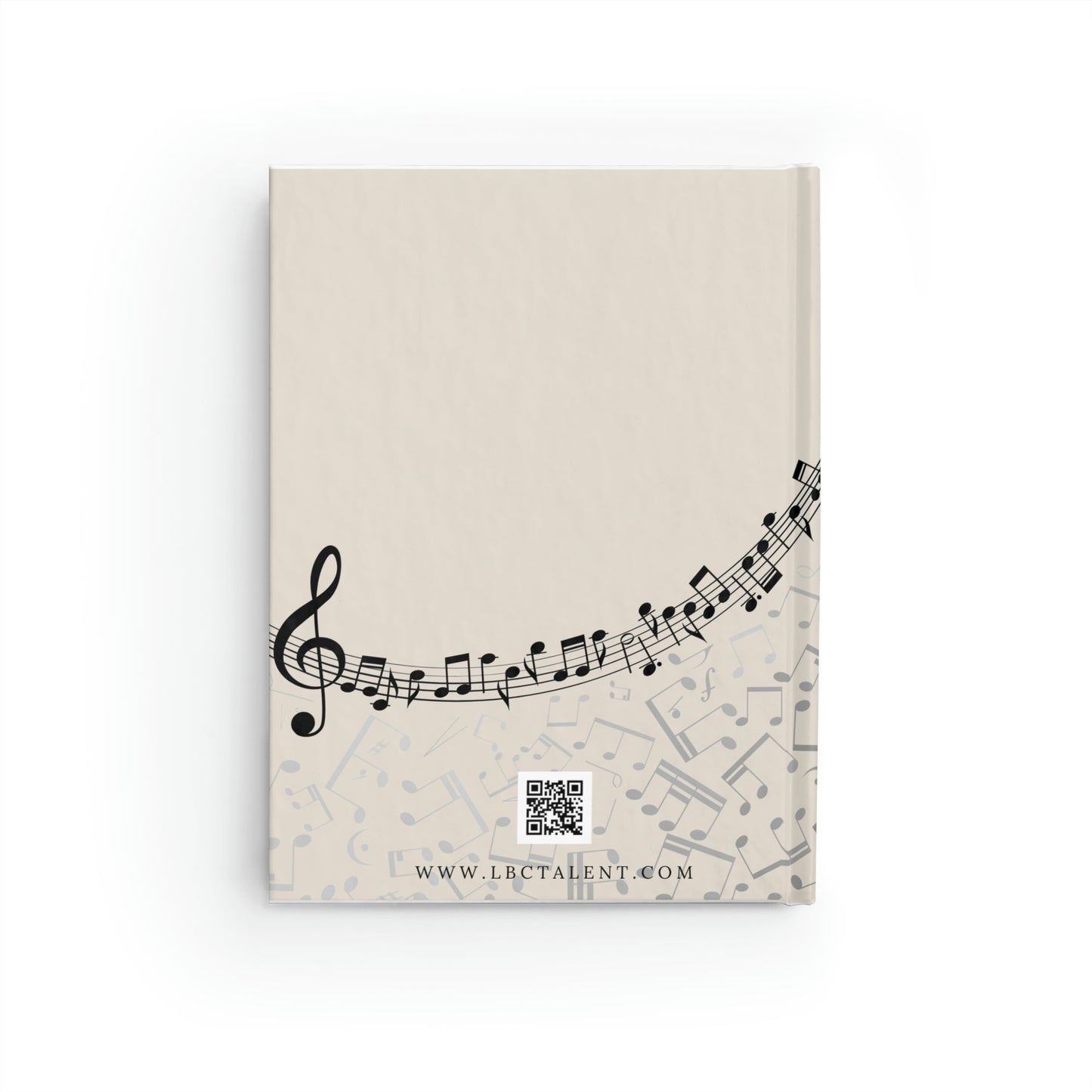 A Journal - Ruled Line - Music Notes